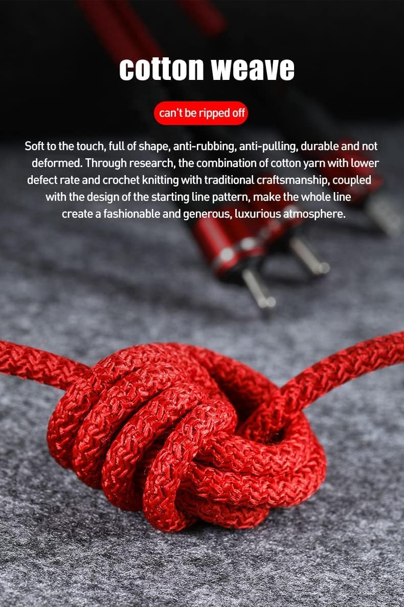 Alitayee 3 in 1 Multi Charging Cable with USB to Micro, USB Type C, Light-ning Pin, Compatible with Oppo, Vivo, Xiaomi, Samsung, iPhone, iPad Pro & Car Charging, 1 M, by Marchpower.